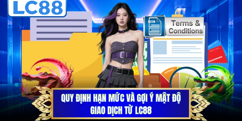Quy định hạn mức và gợi ý mật độ giao dịch từ LC88